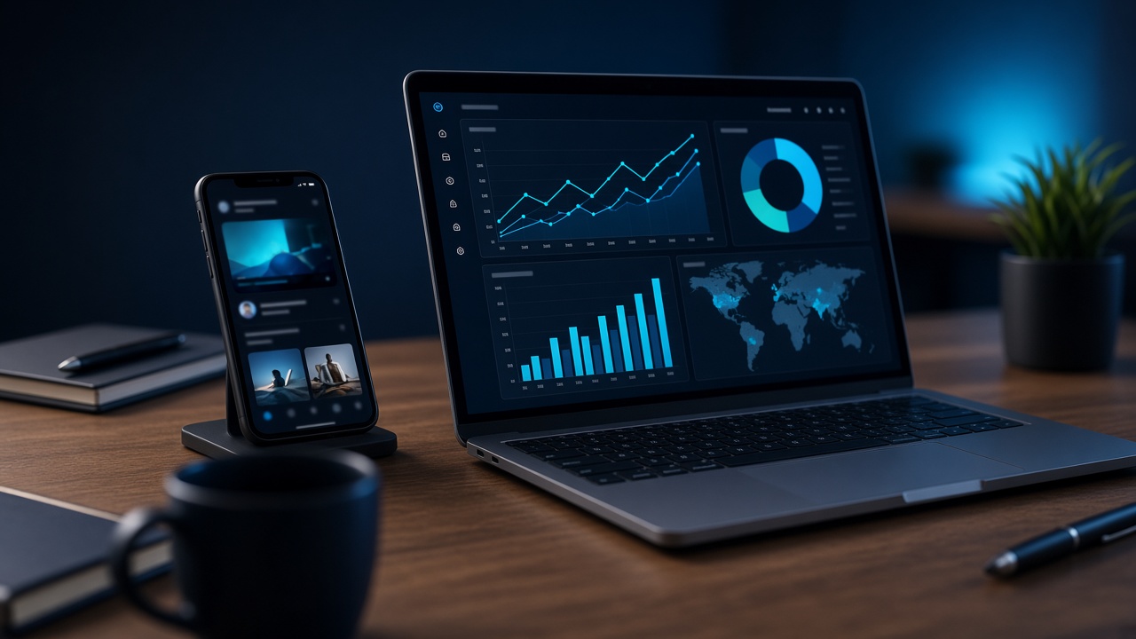 Digital marketing analytics workspace